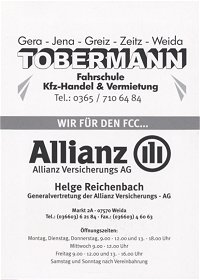 Hallescher FC - Rückseite