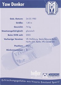 SV Meppen - Rückseite