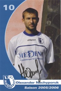 1. FC Magdeburg - Vorderseite