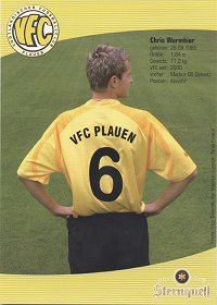 VfC Plauen - Rckseite