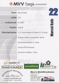 Waldhof Mannheim - Rckseite